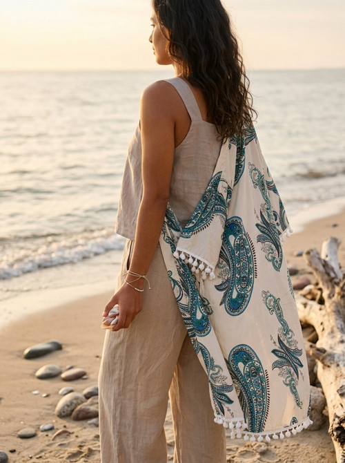 Kardigan boho ležérní — foto 1