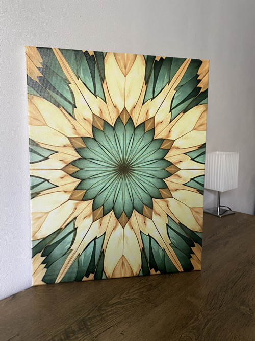 Obraz na plátně Abstraktní mandala