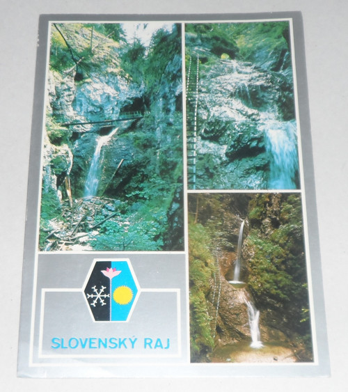 Čistá POHLEDNICE • Slovenský ráj, vodopády