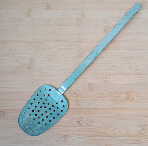 Stará pozinkovaná obracečka 35 cm