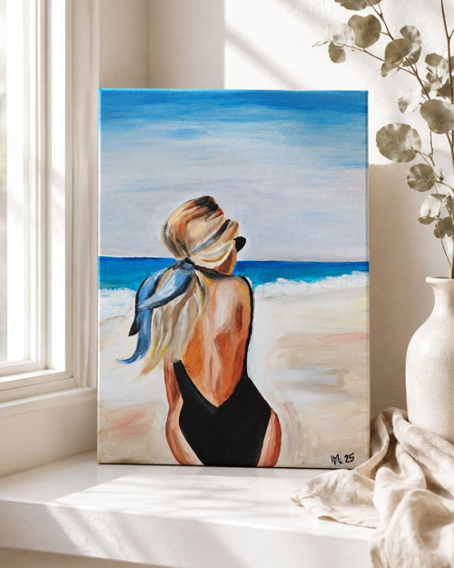 Malba 'Summer vibes' | akryl | 30x40 cm