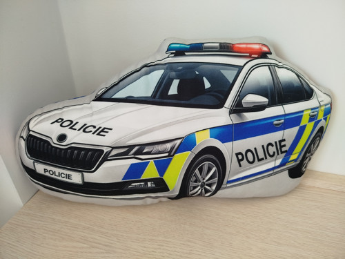 Polštářek - policejní auto