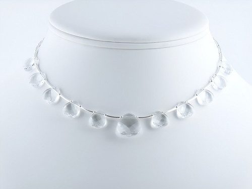 Náhrdelník s krystaly Swarovski - barva Crystal