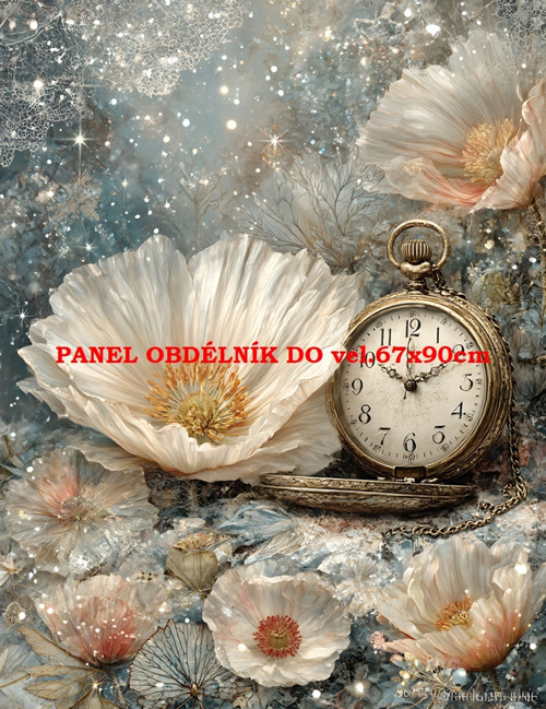 Bavlněný panel 7x10 cm