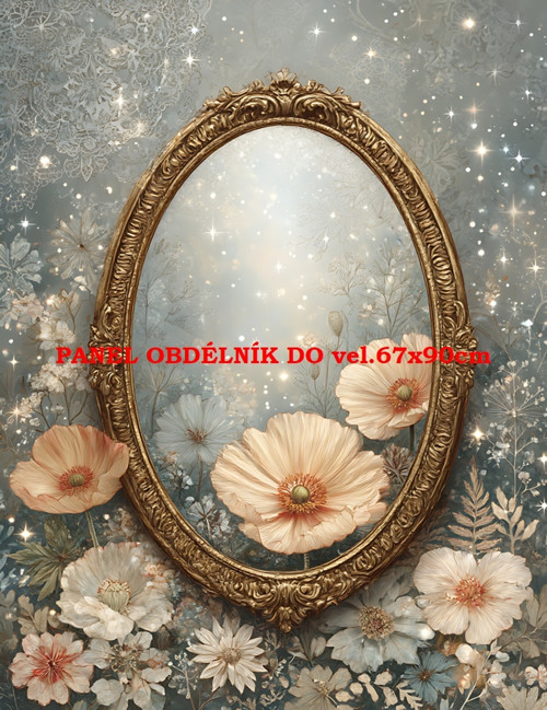 Bavlněný panel 7x10 cm