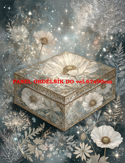 Bavlněný panel 7x10 cm — foto 1