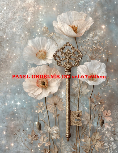 Bavlněný panel 7x10 cm
