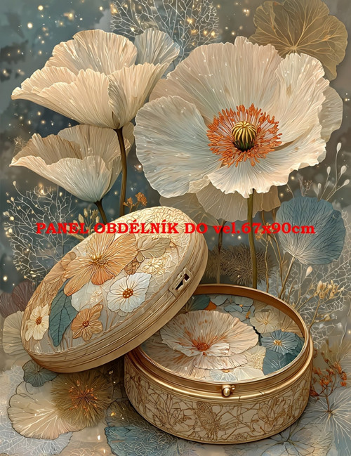 Bavlněný panel 7x10 cm — foto 1