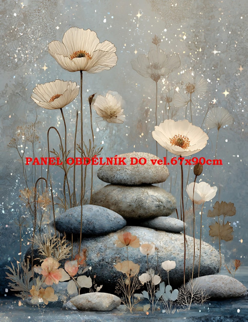 Bavlněný panel 7x10 cm