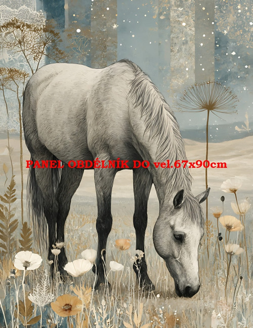 Bavlněný panel 7x10 cm — foto 1