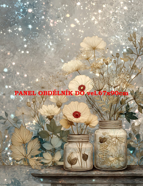 Bavlněný panel 7x10 cm — foto 1