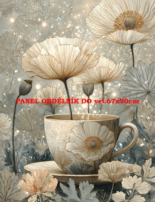 Bavlněný panel 7x10 cm
