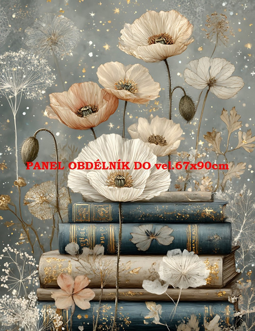 Bavlněný panel 7x10 cm