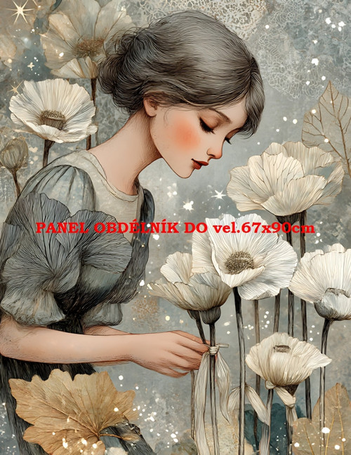 Bavlněný panel 7x10 cm — foto 1