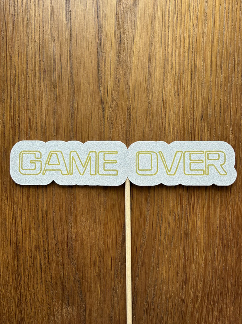 Zápich do dortu GAME OVER