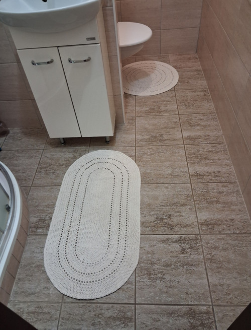 Koupelnová a WC předložka - set 2ks