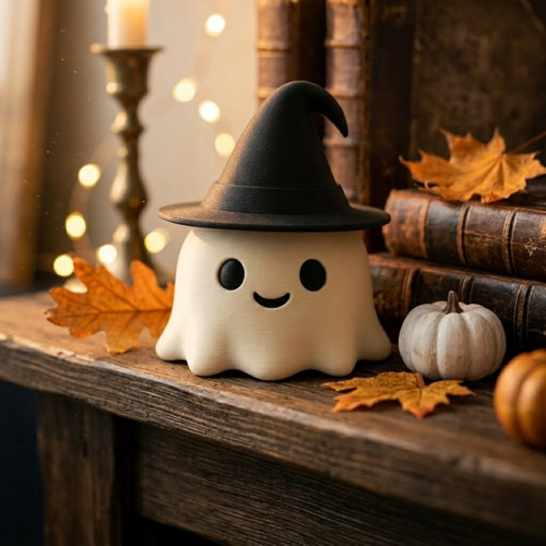 Roztomilá halloweenská dekorace duch