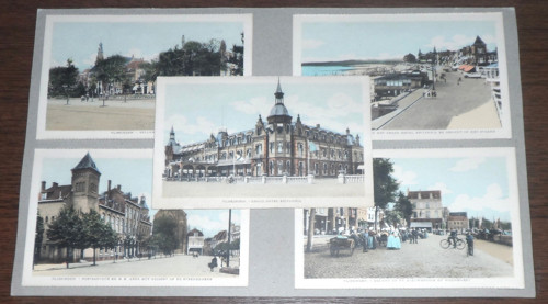 5x čistá POHLEDNICE • Vlissingen, Nizozemsko