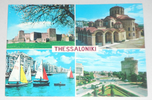 Čistá POHLEDNICE • Soluň, Řecko