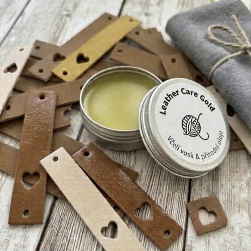 LEATHER CARE GOLD - Prémiový balzám na kůži