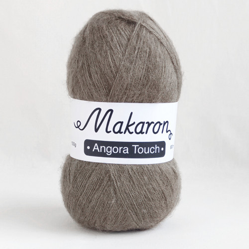 Angora Touch hnědošedá