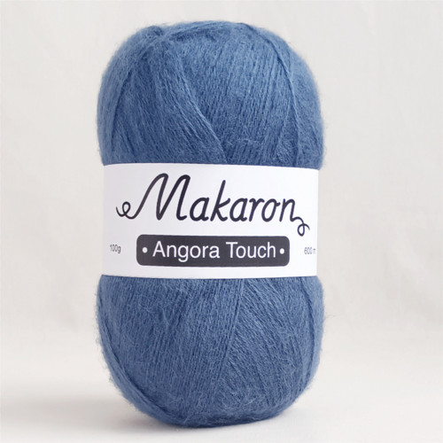 Angora Touch modrá