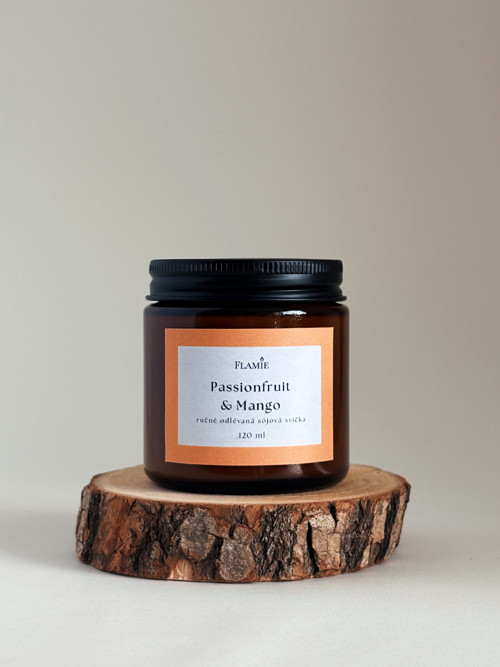 Sójová svíčka Passionfruit & Mango 120 ml