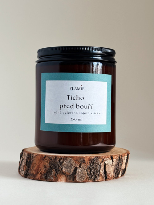 Sójová svíčka Ticho před bouří 250 ml