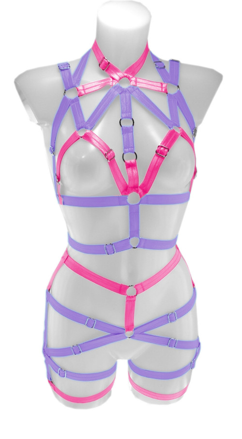 Body Harness postroj set nastavitelné prádlo