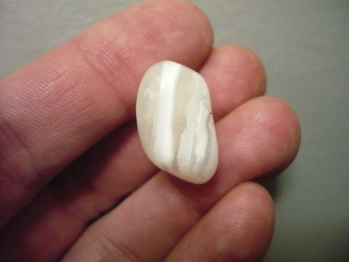 Troml. – achát bílý 23 mm, č.11