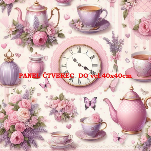 Bavlněný panel 10x10 cm