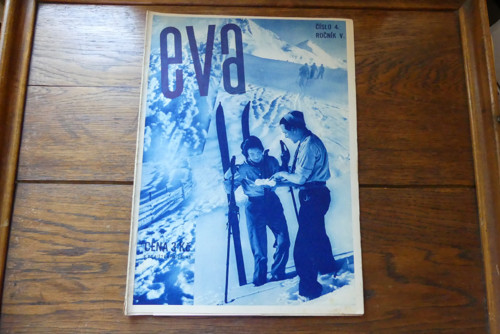 Časopis EVA, 4/1932, vintage móda