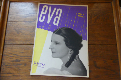 Časopis EVA, 8/1933, vintage móda