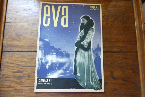 Časopis EVA, 2/1932, vintage móda