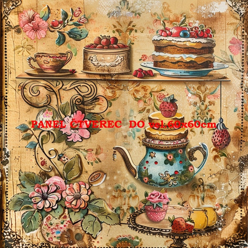 Bavlněný panel 10x10 cm
