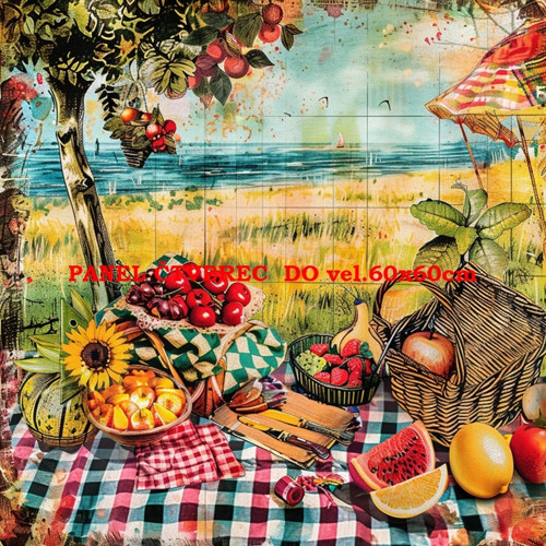 Bavlněný panel 10x10 cm — foto 1