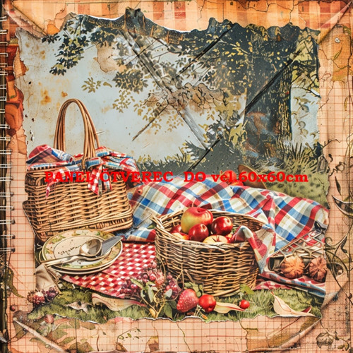 Bavlněný panel 10x10 cm