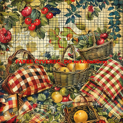 Bavlněný panel 10x10 cm