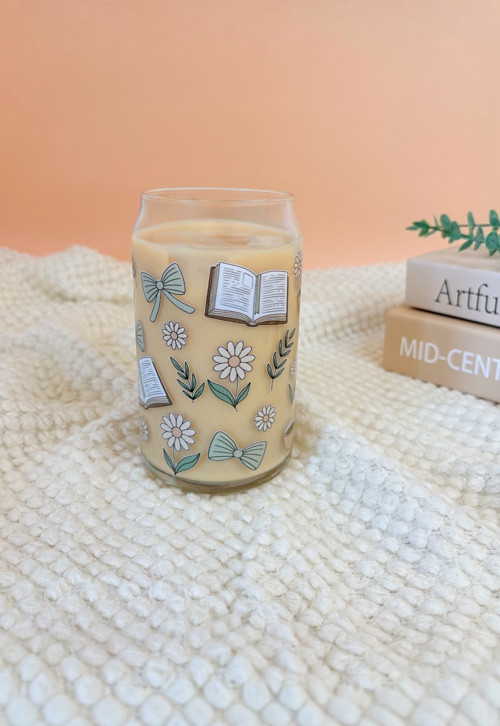 Sklenička - Booklover Coffee