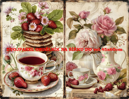 Bavlněný panel 7x10 cm