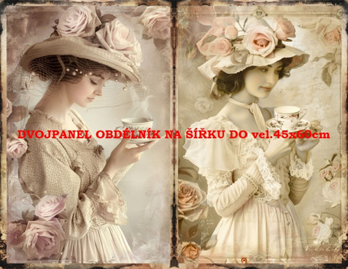 Bavlněný panel 7x10 cm — foto 1