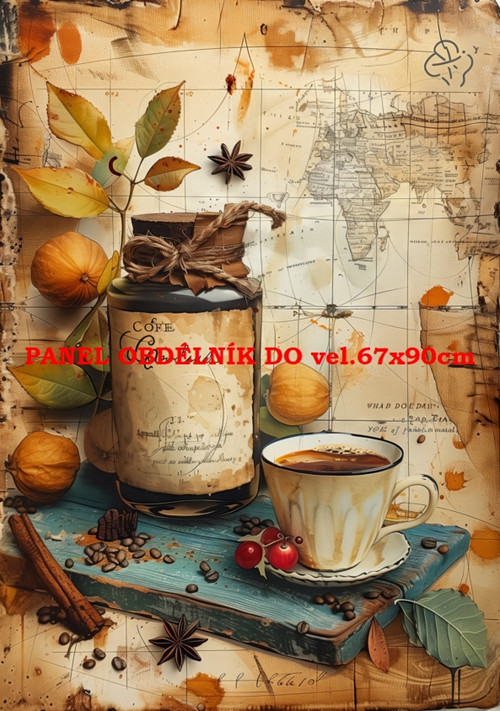 Bavlněný panel 7x10 cm