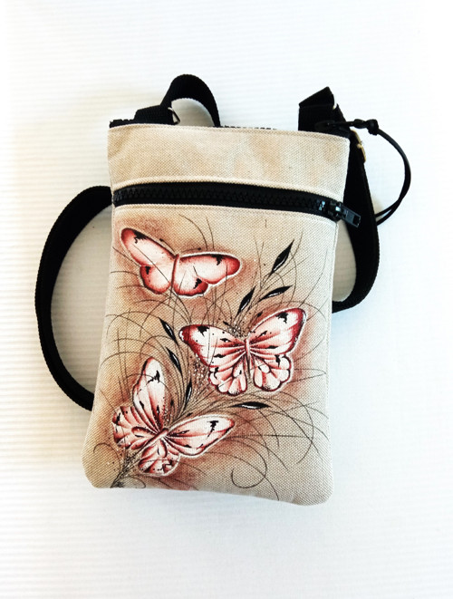 Crossbody taštička s kapsou — foto 1