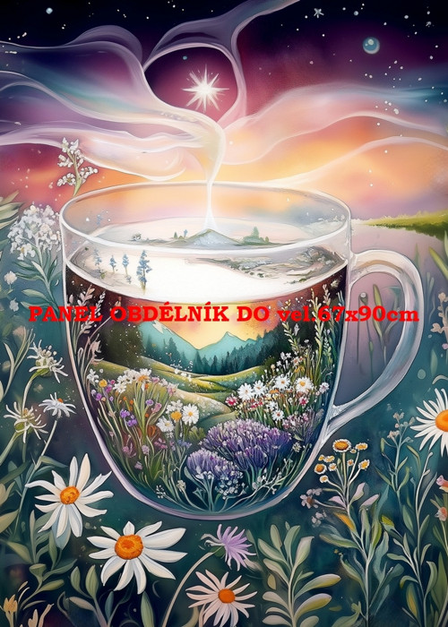 Bavlněný panel 7x10 cm — foto 1