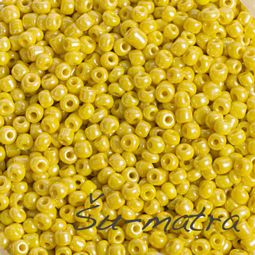 Rokajl neprůhledný žlutý, 3 mm (50 g)