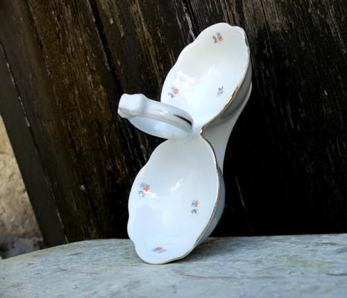 Kvítek drobný...porcelánová slánka, Stará Role