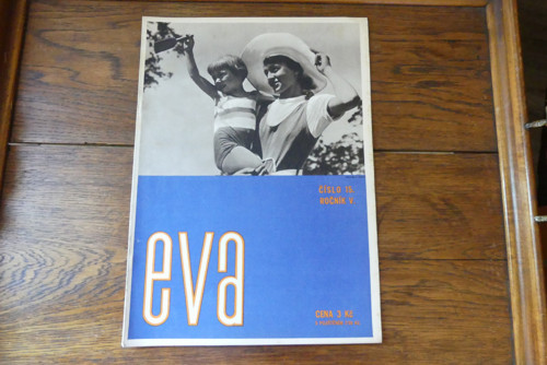 Časopis EVA, 15/1933, vintage móda