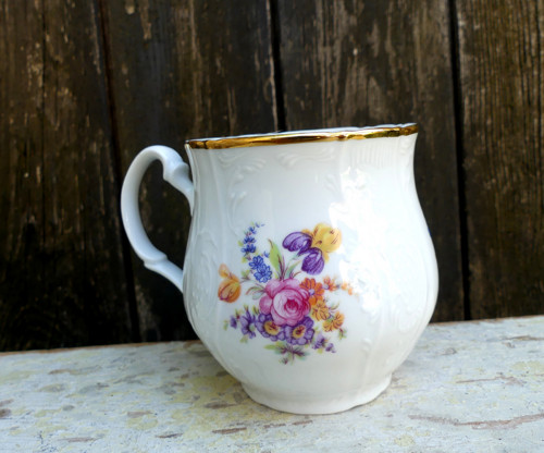 V zahradě, porcelánový hrnek, Československo