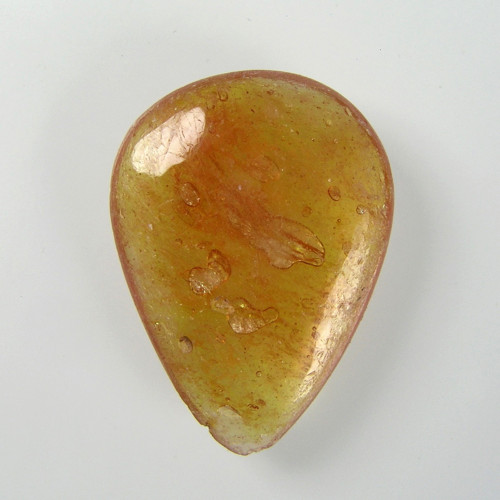 Přírodní oranžový Safír, 8,49ct., 18,4x13,6x3,4 mm