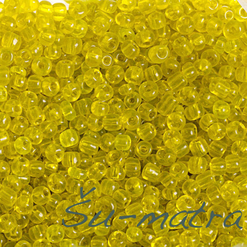 Rokajl průhledný žlutý, 3mm (50 g)
